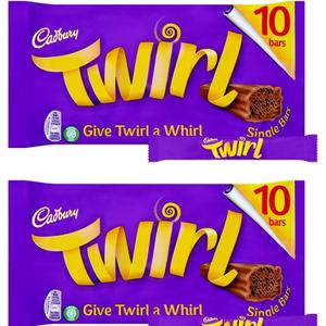  [해외직구] Cadbury 캐드버리 트월 초콜릿 바 멀티팩 21.5g 10개입 2팩