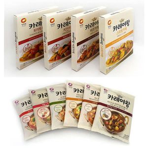 제이큐 맛있는 청정원 카레여왕 10종류 맛의 즉석카레 간편식 간편요리 요리 X ( 2매입 )