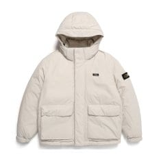 [기존가 299000원] N234UDW902 듀공 후드 숏다운 점퍼 L BEIGE