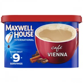 Maxwell  House  Maxwell  House  국제  카페  비엔나  카페  스타일  음료  믹스  9온스.  깡통