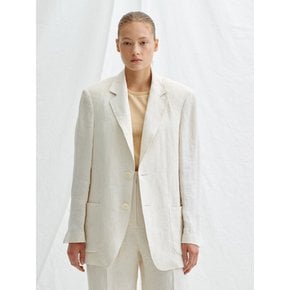 MAC LINEN JACKET (IVORY)