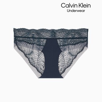 Calvin Klein Underwear 여성 블랙 지오 레이스 AF 힙스터 QF7912AD-PPK