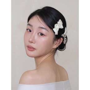 더블 리본 옆집게핀 JP-26-091CC