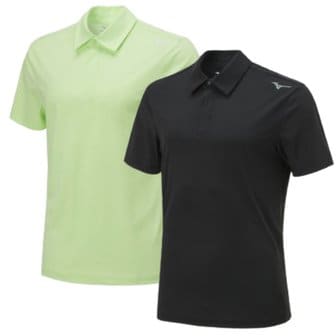 미즈노 32YA312737 남여공용 베이직 폴로 반팔티셔츠 TRICOT POLO SHIRTS 32YA312709 2C 카라티