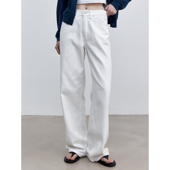 어스 [5차리오더] US305 로우라이즈 와이드진 (아이보리)