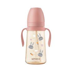 베이직 PPSU 토끼 빨대컵 300ml_블라썸