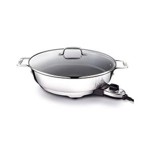 미국 올클래드 냄비 AllClad Electrics 스테인리스 스틸 and Nonstick Surface Skillet 7 Quart