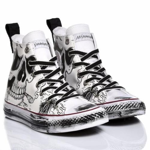 컨버스 스니커즈 2250 CONVERSE BRAIN SKULL White