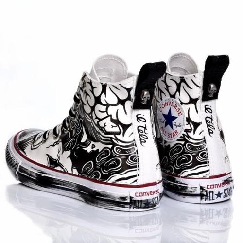 컨버스 스니커즈 2250 CONVERSE BRAIN SKULL White