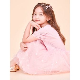 빈폴키즈 *시즌오프30%*[BEANPOLE KIDS] [러블리빙키걸즈] 하트 튜튜 원피스 라이트핑크 (BI4471G95Y)