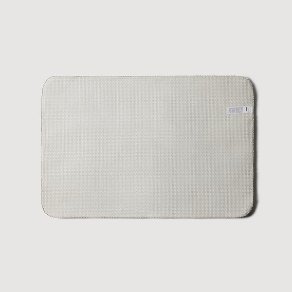 촉감이 보드라운 욕실매트_60x40cm 2개_베이지 J625902002711