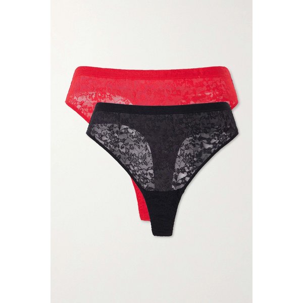 스트레치 레이스 브리프 블랙 46376663163011992