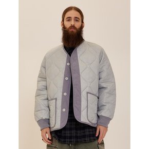 CB BIG POCKER QUILTING JACKET  (GRAY)