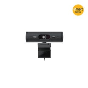 로지텍  Brio500 웹캠 카메라 광시야각 USB-C 듀얼마이크 1080P 프라이버시 보호