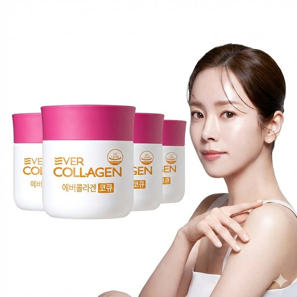 [3+1 본품 증정] 에버콜라겐 코큐 코엔자임Q10 4개 16주분