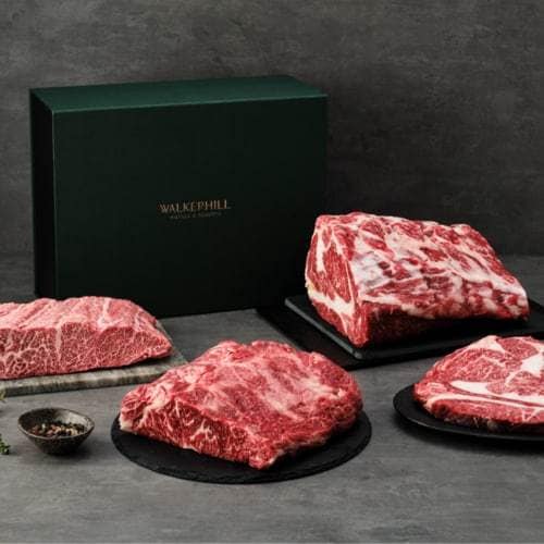 워커힐 호텔앤리조트 1++ 투뿔 등심 채끝 마블링 근내지방도 컷