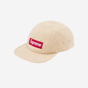 슈프림 펀치드 데님 캠프캡 다이드 베이지 - 23FW Supreme Punched Denim Camp Cap Dyed Beige -