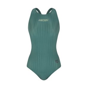 여성  실내 수영복 포커스 선수 원피스 레이서백 (A3BL1CO02GRN)(브라캡별도)