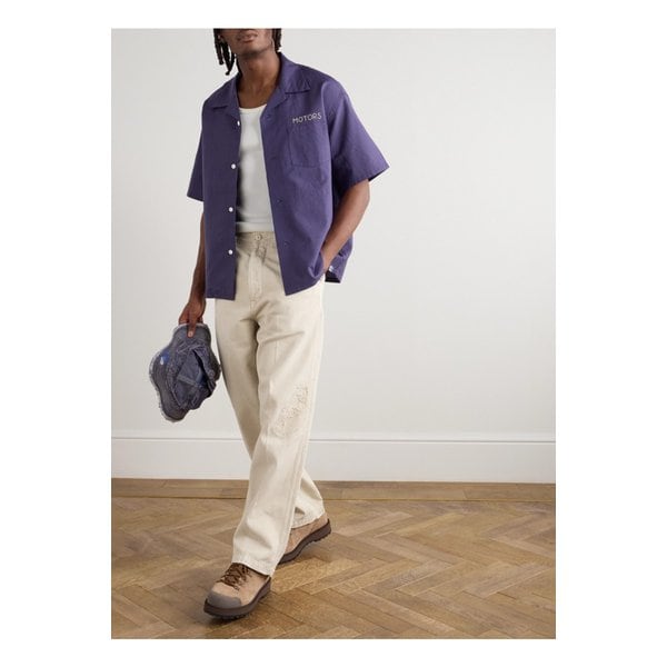 크래시 스트레이트 디스트레스 코튼 트윌 치노 뉴트럴 46376663162937902