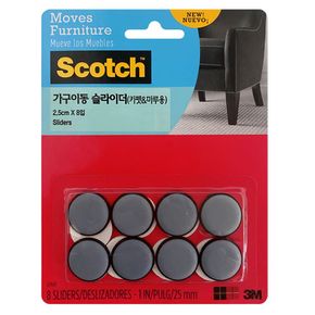 3M 가구이동 슬라이더8p (카펫마루용 SP643) 소음방지