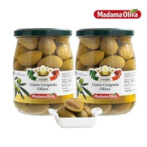 마다마 그린 체리놀라 올리브 545g(고형량 320g) x 2개