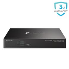 VIGI NVR1008H-8MP 8채널 PoE+ 네트워크 비디오 CCTV 녹화기