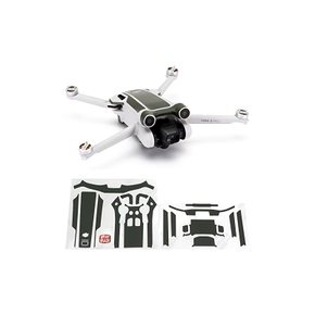 WRAPGRADE for DJI Mini 3 Pro 용무 액센트 컬러 스킨실 아미 그린