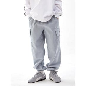 B83 면 카고포인트 팬츠(블루)