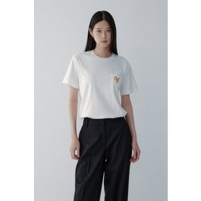 [보브] 엠브로이더리 포켓 티셔츠 7115340706