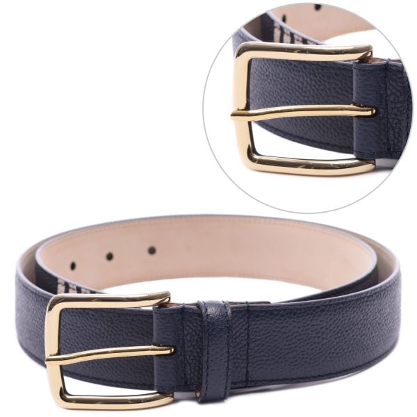 [부산점] 25FW 남성 페블 그레인 클래식 벨트 (MCX049A 00198 415 25F)