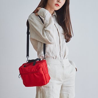 아이띵소 DOUBLE POUCH BAG