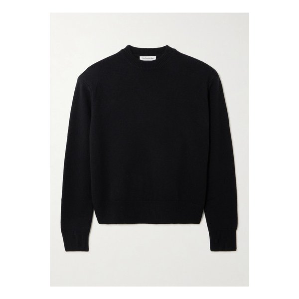 더프랭키샵 라파엘라 크롭 메리노 울 캐시미어 혼방 스웨터 블랙 46376663162949650