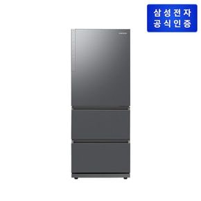 (삼성) 비스포크 김치플러스 3도어 328L RQ33DG71J3S9 [리파인드 이녹스]..[34723210]