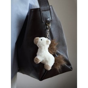 FOLLY KEYRING (BEIGE)