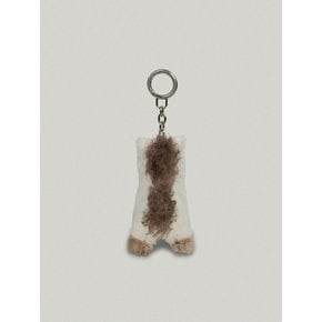 FOLLY KEYRING (BEIGE)