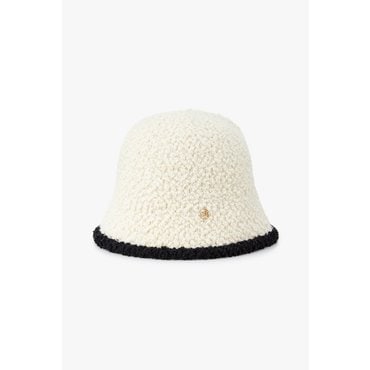 GCUT [지컷24F/W]배색 트리밍 부클레 버킷햇(7214481301)