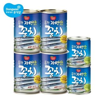 동원에프앤비 [S]꽁치 400g 4캔 + 꽁치 230g 2캔