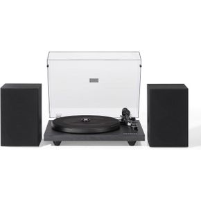 영국 크로슬리 턴테이블 Crosley C62 Turntable with Speakers 블랙 1611139