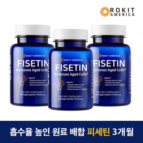 피세틴 복합제제 3병 세트 (FISETIN,180정)