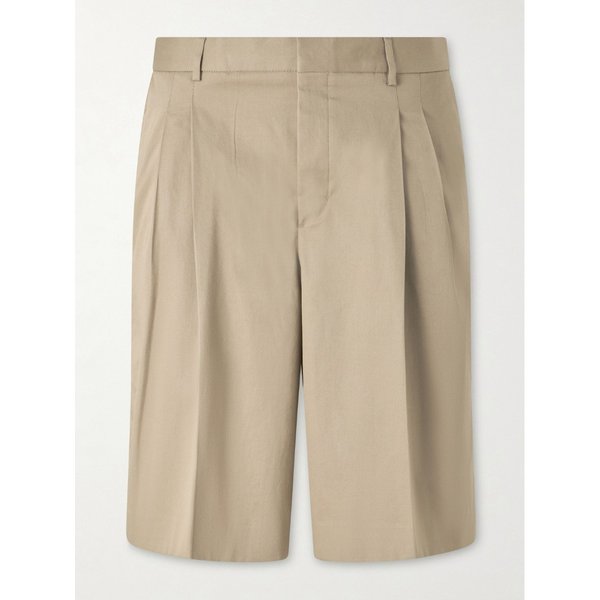 로우웨이스트 와이드 코튼 버뮤다 쇼츠 46376663162992603