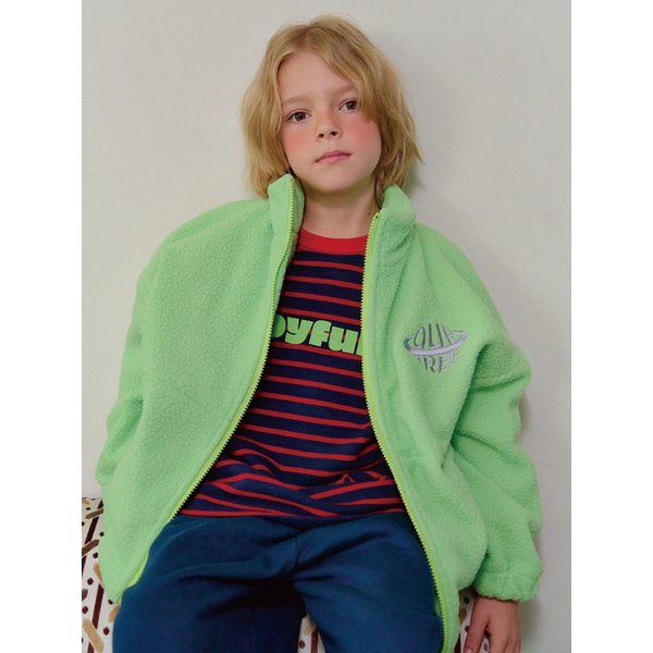 플래닛플리스점퍼(네온그린)