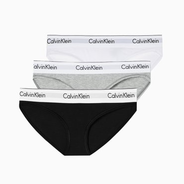 Calvin Klein Underwear 여성 모던 코튼 비키니 팬티 3종 택1 (F3787AD-100/020/001)