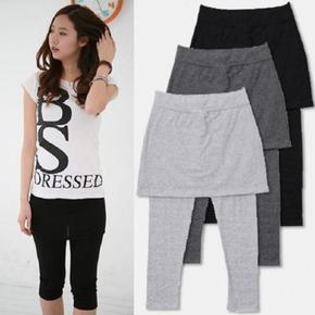 ONM 스타일 더하기 면스판부치마레깅스 1442 (S11574273)