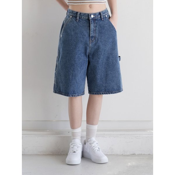 W1096 CARPENTER BERMUDA PANTS_DEEP BLUE