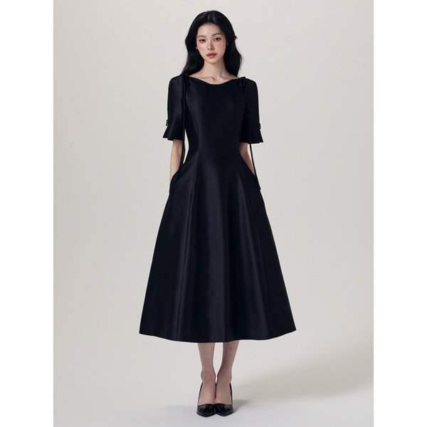MICHELLE COUTURE DRESS - black
