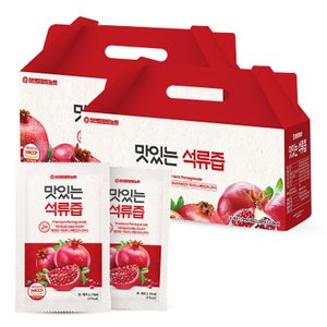 참앤들황토농원 맛있는 석류즙 2박스 (70ml *60포) (13Brix)