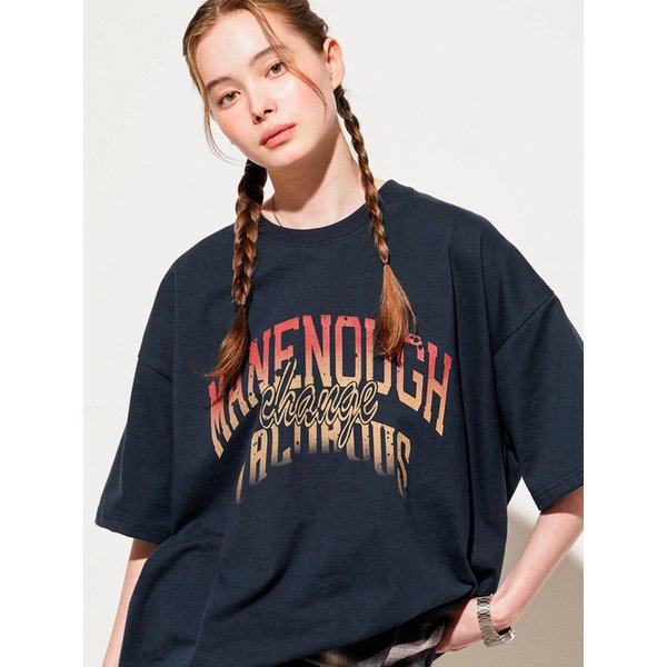 맨인어프 반팔 네이비 HHST3563