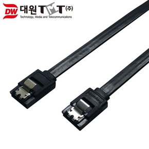 일자형 SATA3 케이블 0.5M