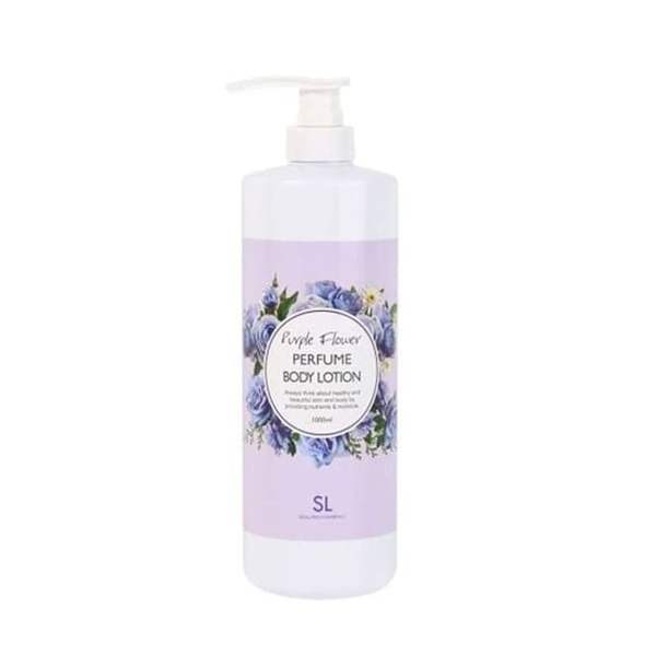 확대된 대표 퍼품 바디 퍼플 바디로션 플라워 보습 1000ml 설려 수분 크림 SNM