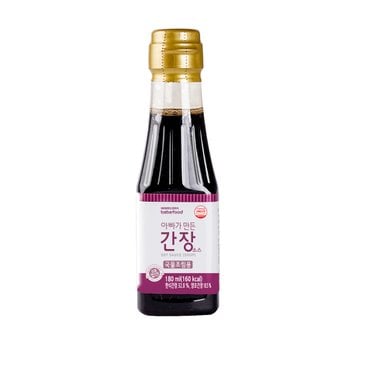 베베푸드 아빠가 만든 간장 소스 국물조림용 180ml 국산콩 아기양념